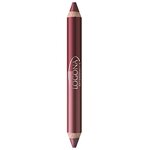 LOGONA Naturkosmetik Double Lip Pencil No. 03 Berry, Natural Make-up, Lippenstift, abgestimmte Farbnuancen, mit Anti-Aging Wirkstoffkomplex, Bio-Extrakte, 4.67 g