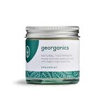 Georganics natürlich biologische Kokosölzahnpasta- grüne Minze 60 ml/Remineralizing Natural Organic Coconut Oil Toothpaste - Spearmint 60 ml