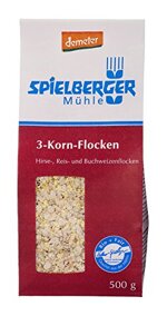 Spielberger Mühle 3-Korn-Flocken, demeter - Bio - 500g