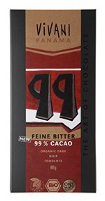 Vivani Feine Bitter 99%, 80 g