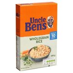 Uncle Bens Wholegrain Rice 500g