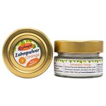 Birkengold Zahnpulver Orange 30 g Glas | 1 Stück | plastikfrei | Im Glastiegel Verpackt | 100% Natürliche Zutaten | Keine Schaumbildner Und Konservierungsstoffe | Naturkosmetik Zertifiziert | Vegan