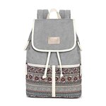 MojiDecor Backpack Rucksack, 37 cm, Grau (Grey)