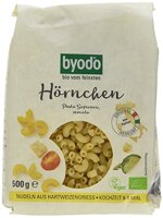 Byodo Hörnchen hell, 6er Pack (6 x 500 g Packung) - Bio