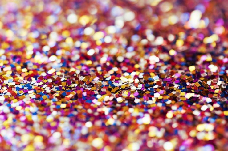 Glitzer ohne Plastik