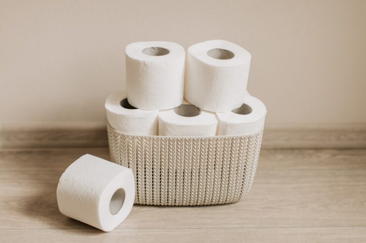 Toilettenpapier ohne Plastik