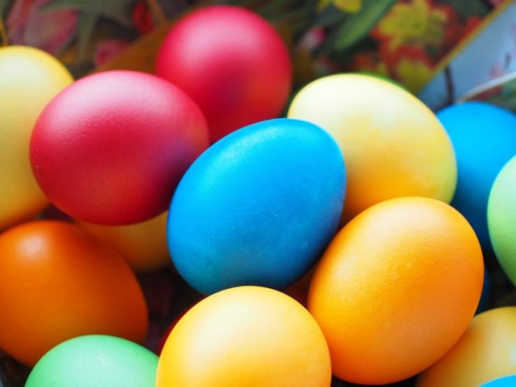 Ostereier färben ohne Plastik